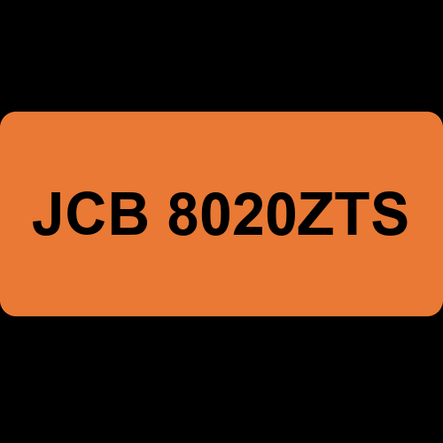 JCB 8020ZTS